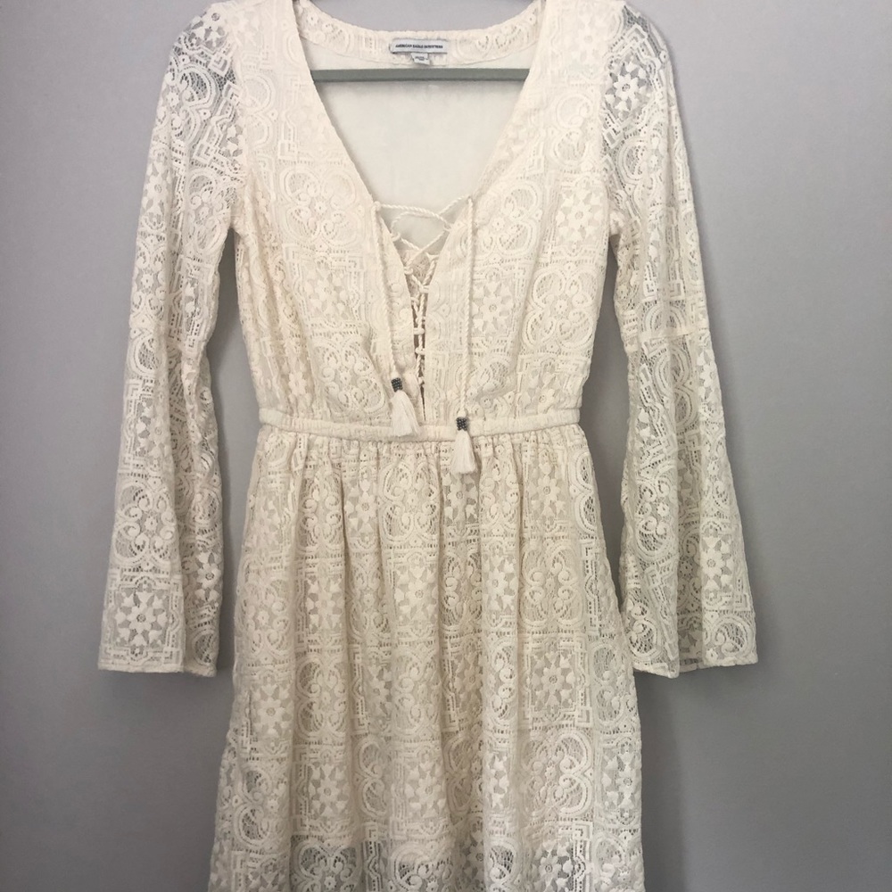 American Eagle Bohemian Lace Dress